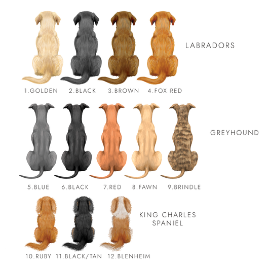 Custom From 2 Dogs Fathers Day Card