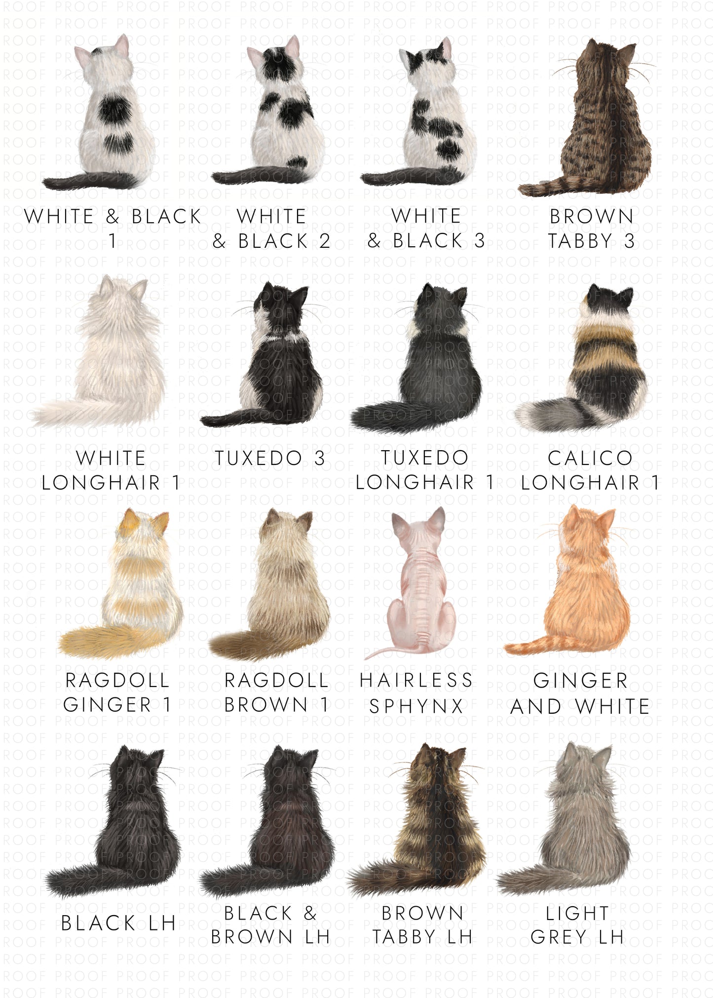 Personalised Cat Thank You Card