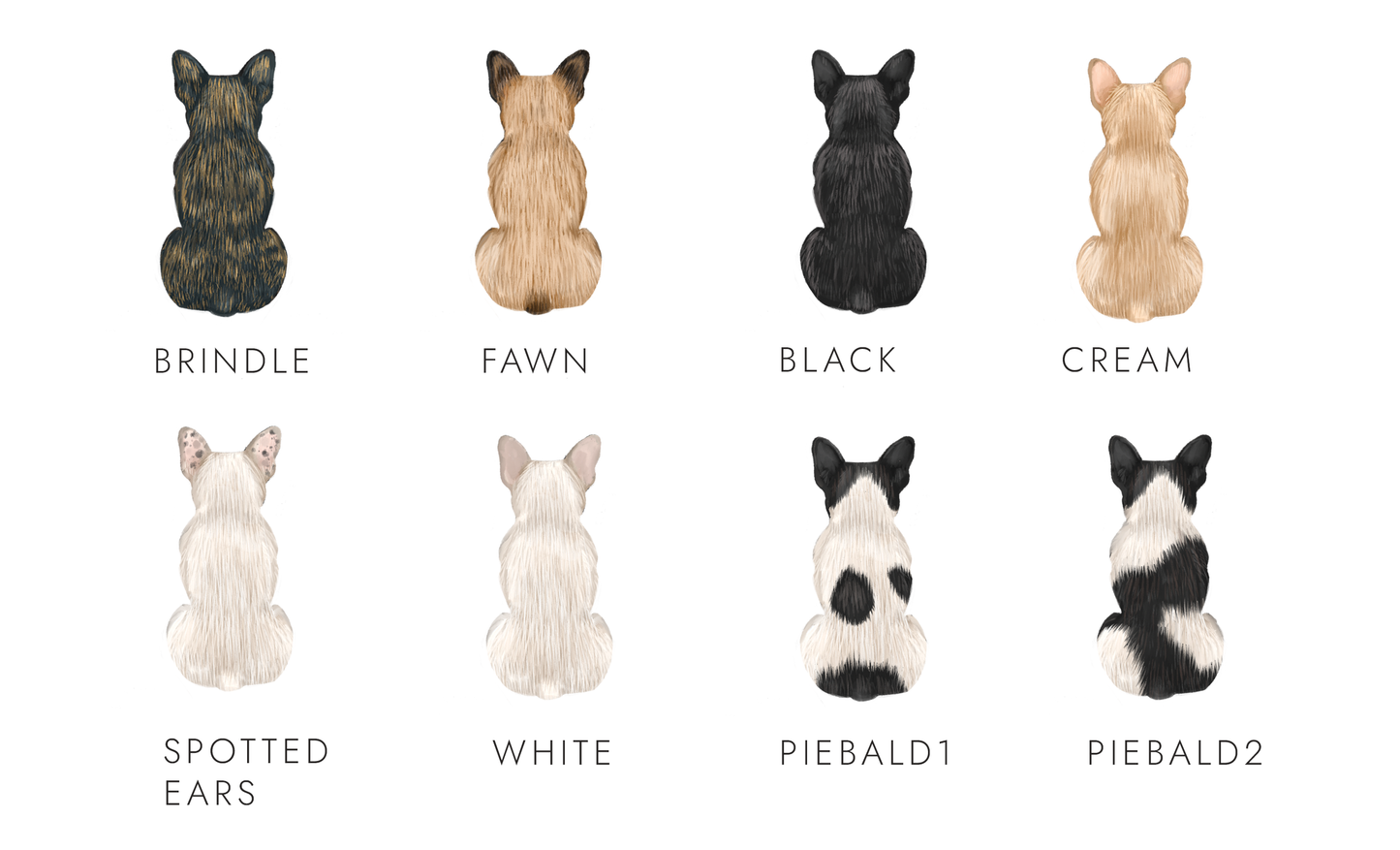 Personalised French Bulldog Christmas Card