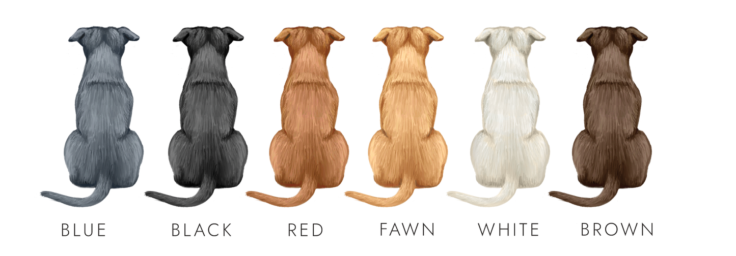 Personalised Staffy Christmas Card