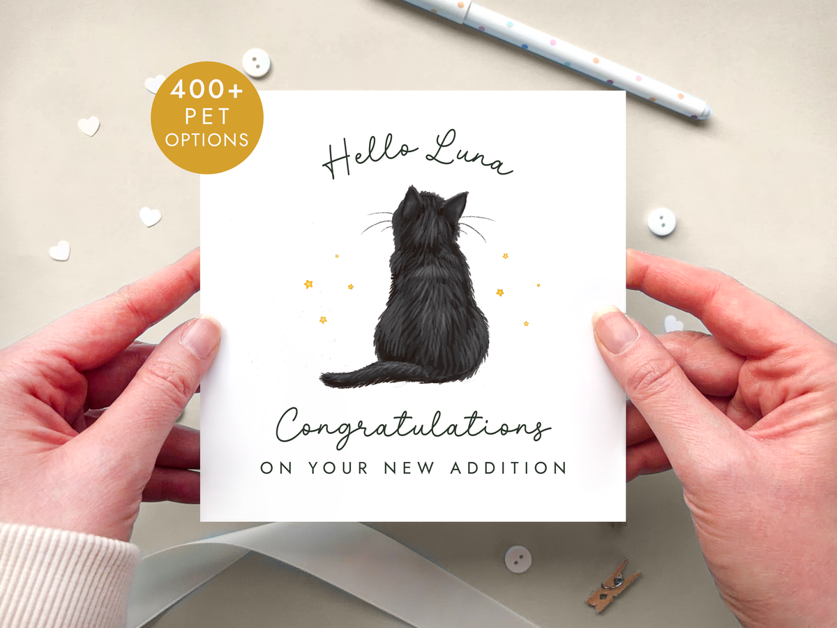 Personalised New Pet Card