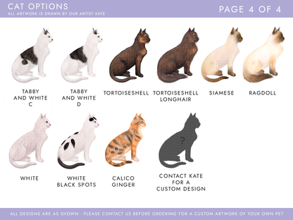 Personalised Cats Anniversary Card for Partner