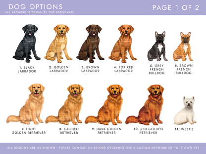 Personalised Choose the Dogs Valentine's Day Card