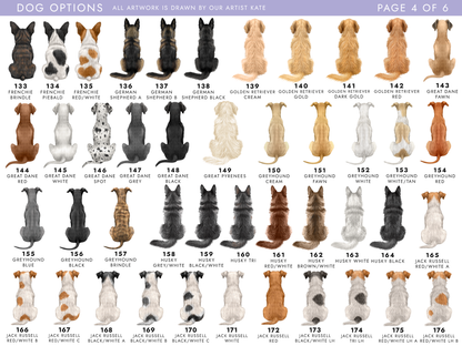 Personalised Cat and Dog Birthday Card for Him