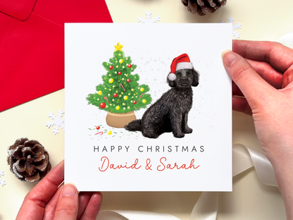 Personalised Cockapoo Christmas Card